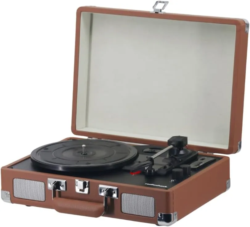 RadioShack Portable Suitcase Turntable with Bluetooth