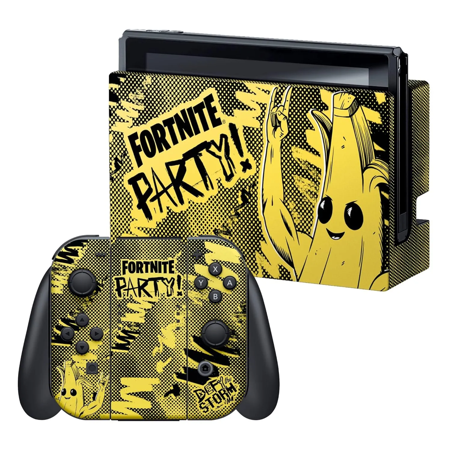 Razer Fortnite Console Skin: Switch (2017) - Full Wrap - Premium 3M Cast Vinyl - Scratch Protection - Unique Designs & Finishes - Easy Application - Peely