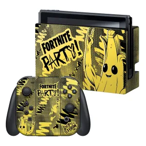 Razer Fortnite Console Skin: Switch (2017) - Full Wrap - Premium 3M Cast Vinyl - Scratch Protection - Unique Designs & Finishes - Easy Application - Peely