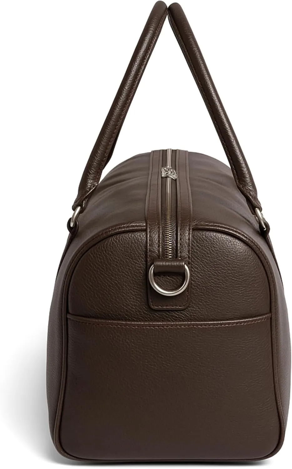 Real Cowhide Leather Travel Duffel Bag – Waterproof Weekender Overnight Bag, Vintage Handcrafted Travel Carry-On Luggage (Rust Brown)