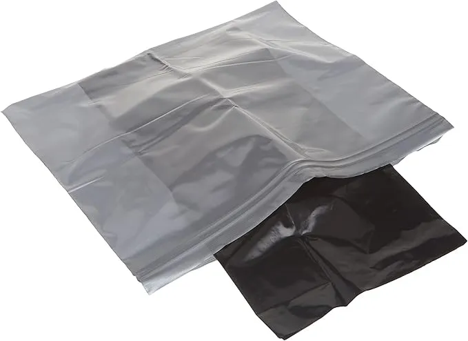 Reliance Products Double Doodie | Portable Toilet Waste Bags | No Gel | 6 Count (Pack of 1), Black, (2683-13)