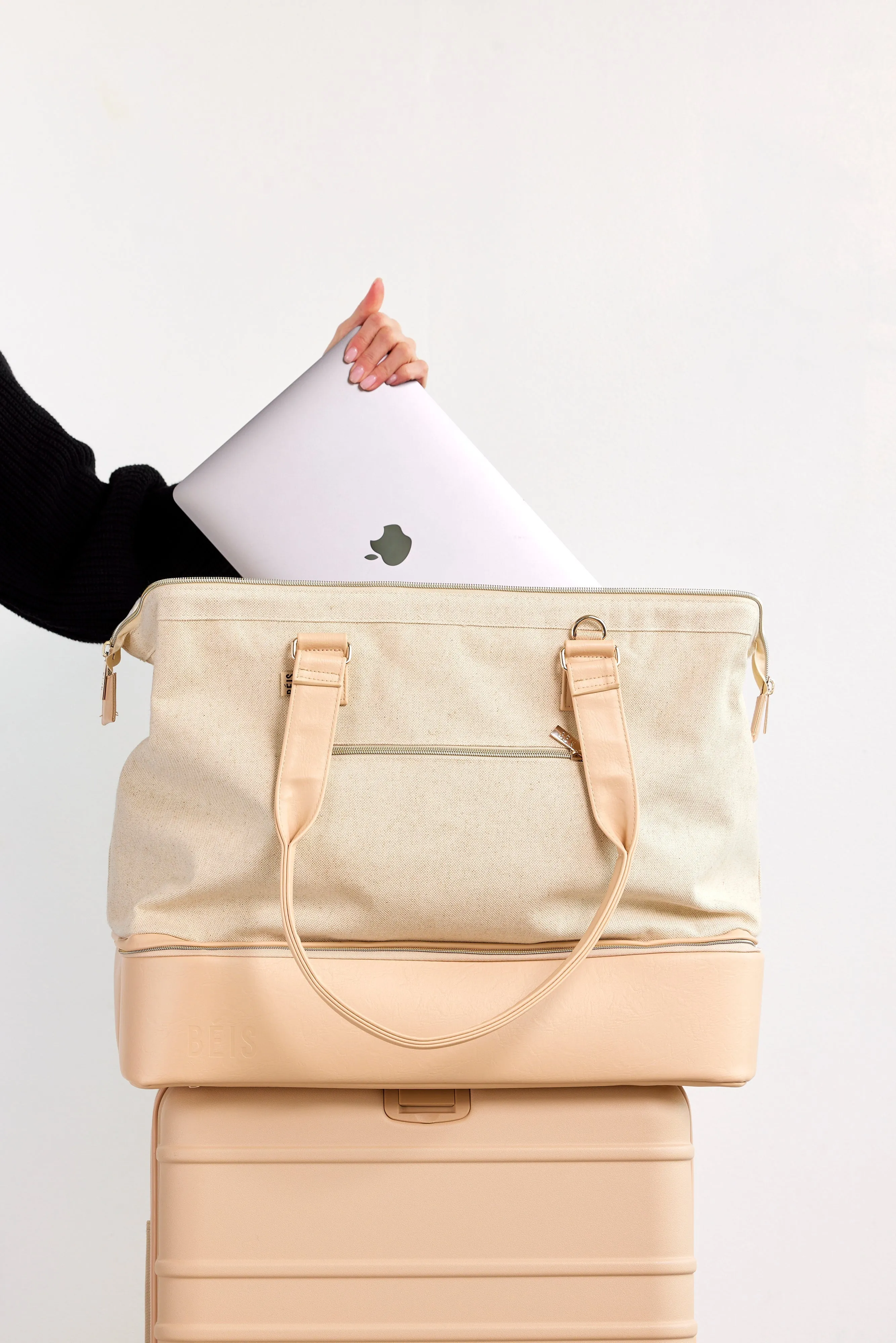Resale The Convertible Weekender in Beige