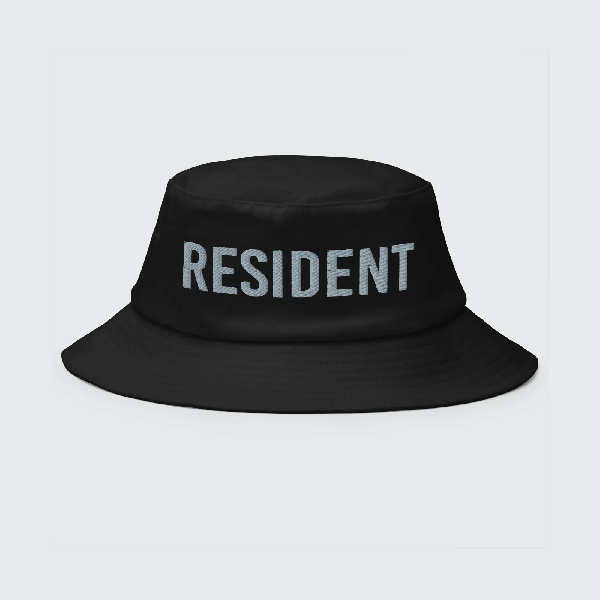 RESIDENT EMBROIDERED - Black