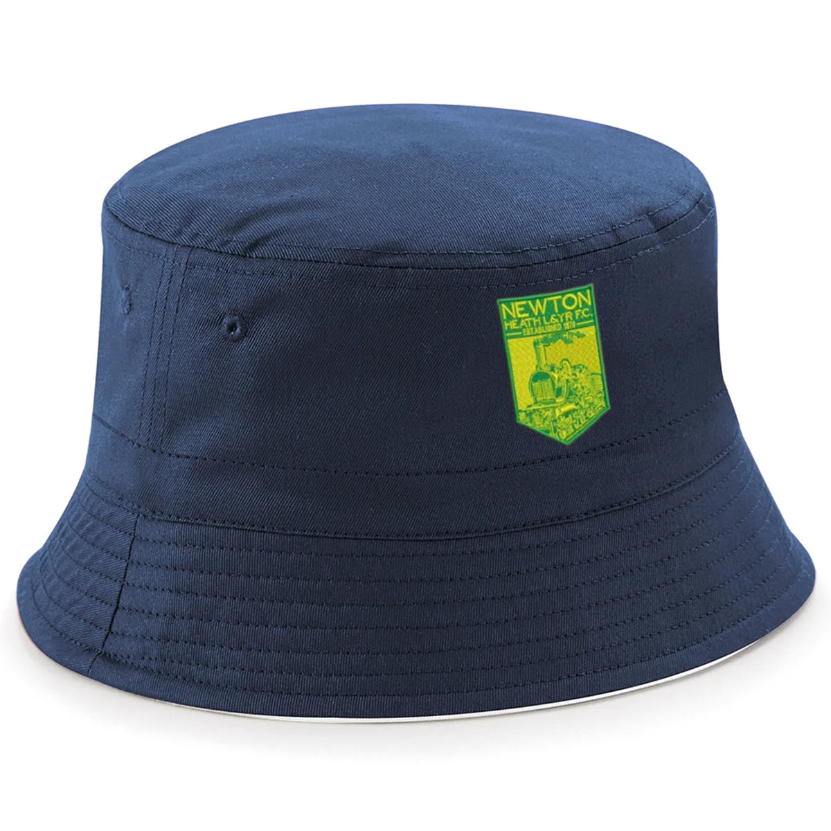 Retro Newton Heath LYR Embroidered Bucket Hat