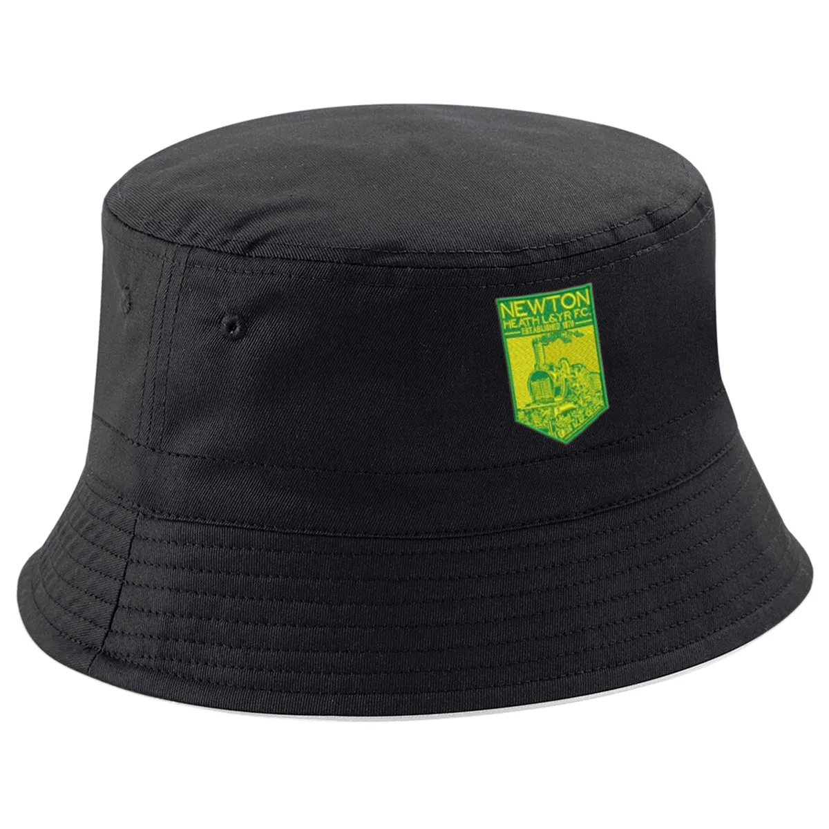 Retro Newton Heath LYR Embroidered Bucket Hat