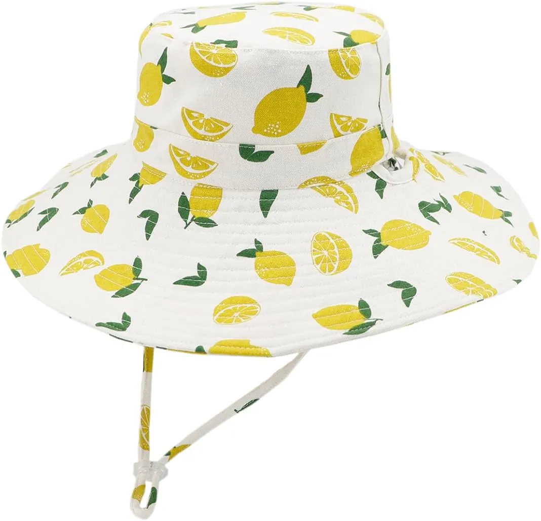 Reversible Bucket Hat Beach Bag Set Printed Wide Brim UV Protection Foldable Sun Hat Handbag Shoulder Bag Set for Travel