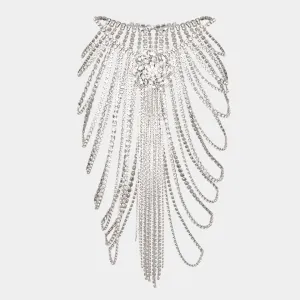 Rhinestones  Tassel Costume Skirt