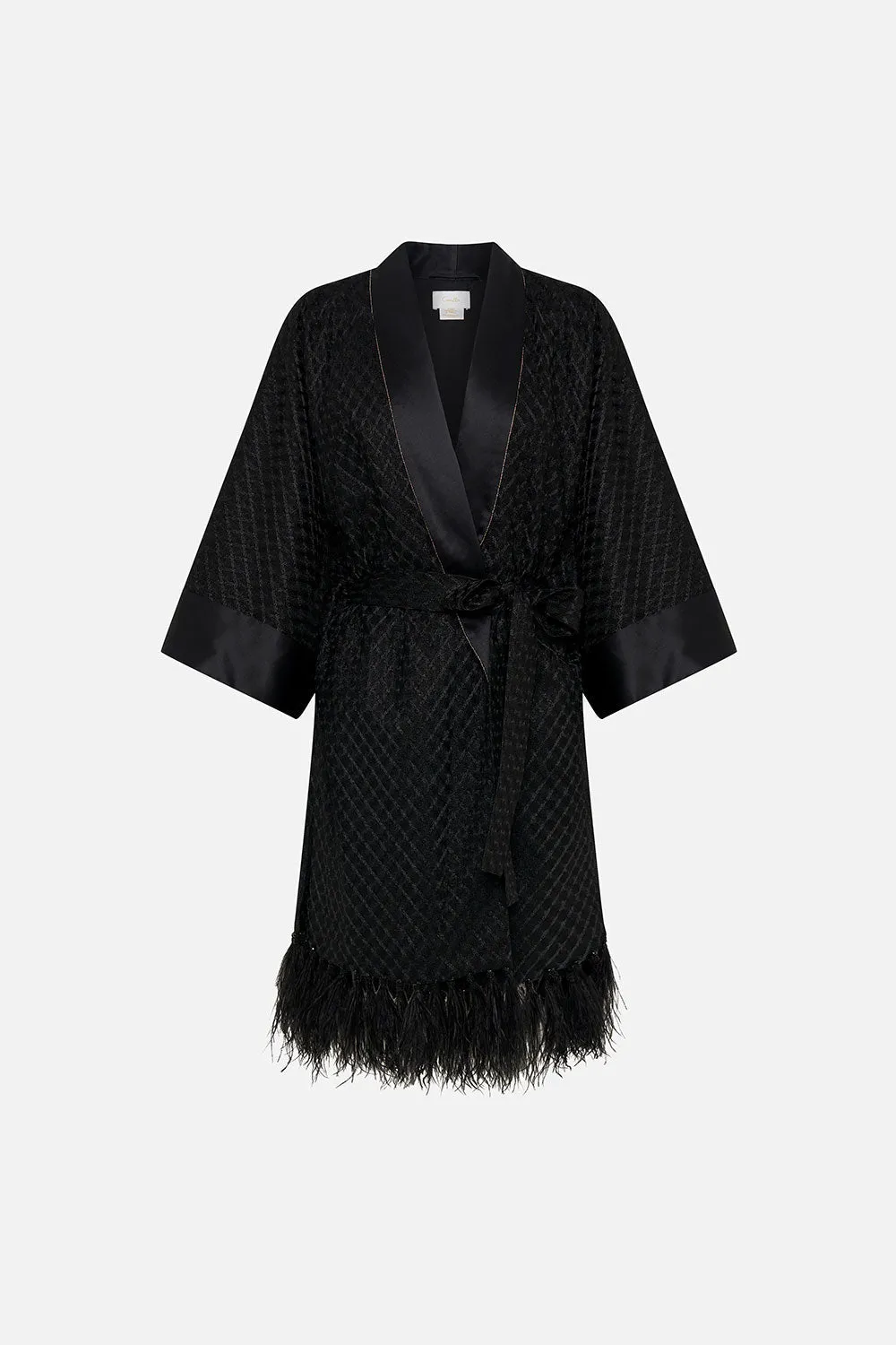 ROBE WITH NARROW COLLAR HOLLYWOOD HEIST