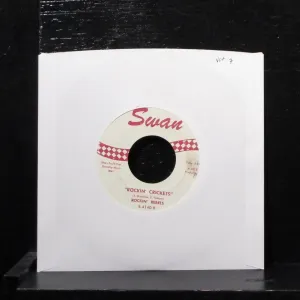 Rockin' Rebels - Rockin' Crickets / Hully Gully Rock - 7" Vinyl 45 Record