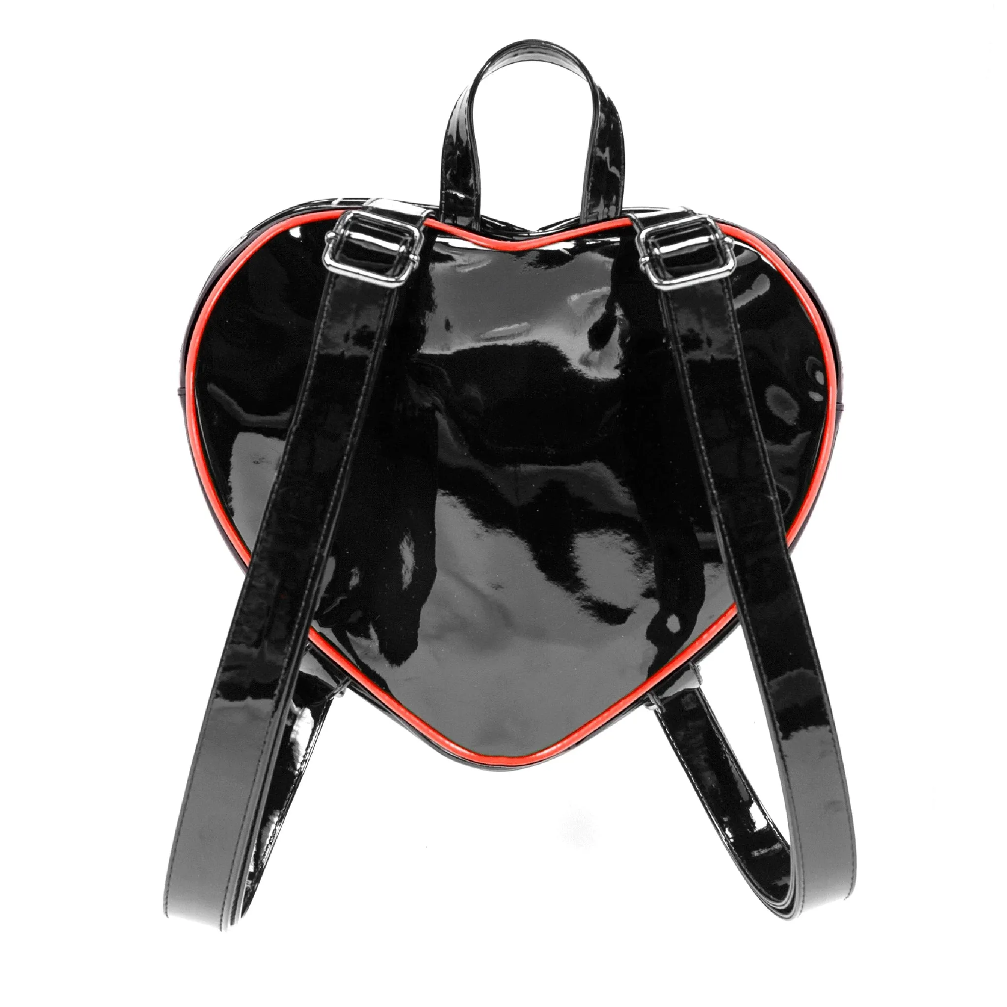 Rocky Horror Picture Show lips heart shaped vinyl backpack