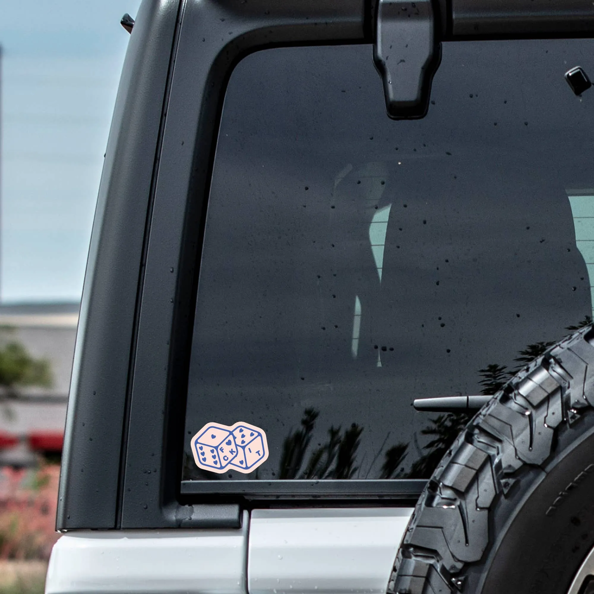 Roll the Dice Vinyl Sticker