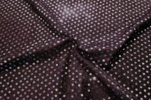 RS: Dark Purple Sequin on Dark Purple