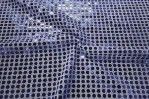 RS: Deep Blue Sequin on Grey