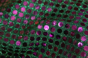 RS: Purple Sequin on Green SOLD OUT.