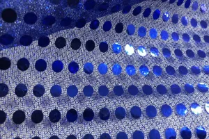 RS: Royal Blue Sequin on Lilac