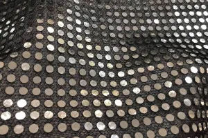 RS: Silver Sequin on Black SOLD OUT