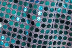 RS: Teal Sequin on Lavender