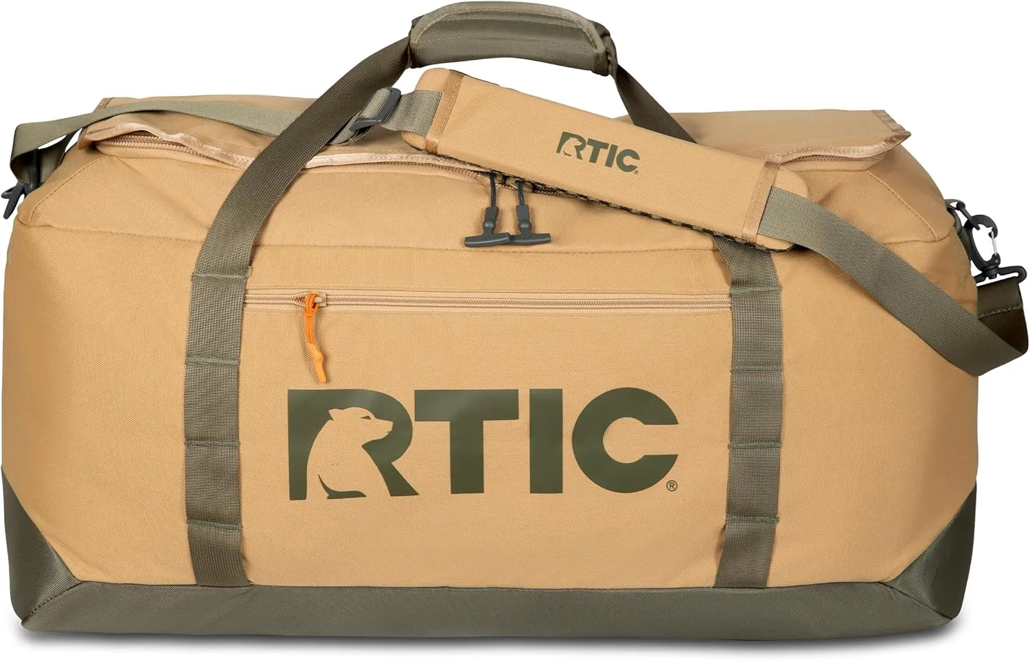 RTIC Road Trip Duffle Bag for Men and Women, Traveling Tote for Camp, Travel, Gym, Weekender, Camping, Overnight, Carry On, Sports, Spacious, Water Resistant, Large, Trailblazer