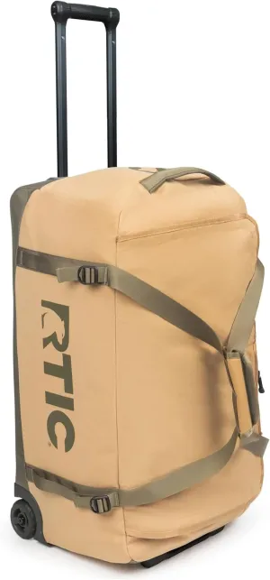RTIC Road Trip Rolling Duffle Bag with Wheels for Men and Women, Traveling Tote for Camp, Travel, Gym, Weekender, Camping, Overnight Carry On, Sports, Spacious, Water Resistant, Large, Trailblazer