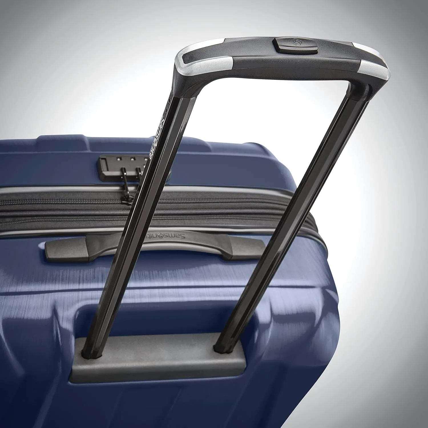 Samsonite Centric 2 Hardside Expandable Luggage with Spinner Wheels, True Navy, 3-Piece Set (20/24/28)