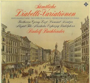 SAMTLICHE DIABELLI-VARIATIONEN BUCHBINDER, TELEFUNKEN, 3 LP BOX SET, 1973 MADE IN GERMANY, STEREO