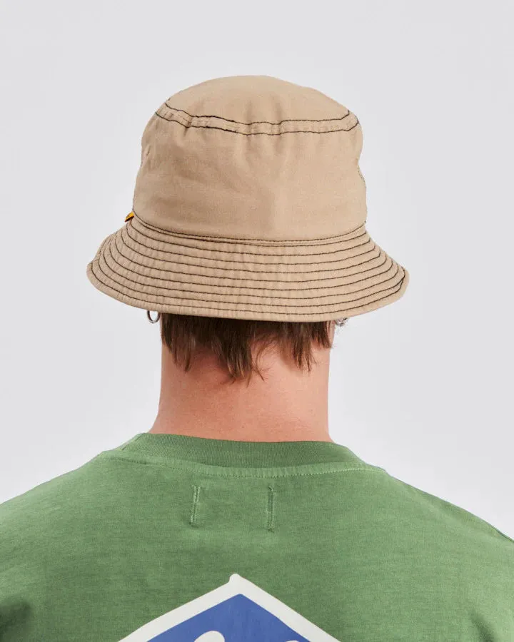 Scribble Bucket Hat Tan