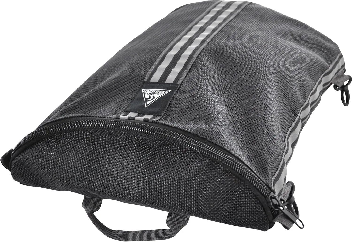 Seattle Sports Vinyl Coated Mesh Deck Bag for SUPs and Kayaks, Black
