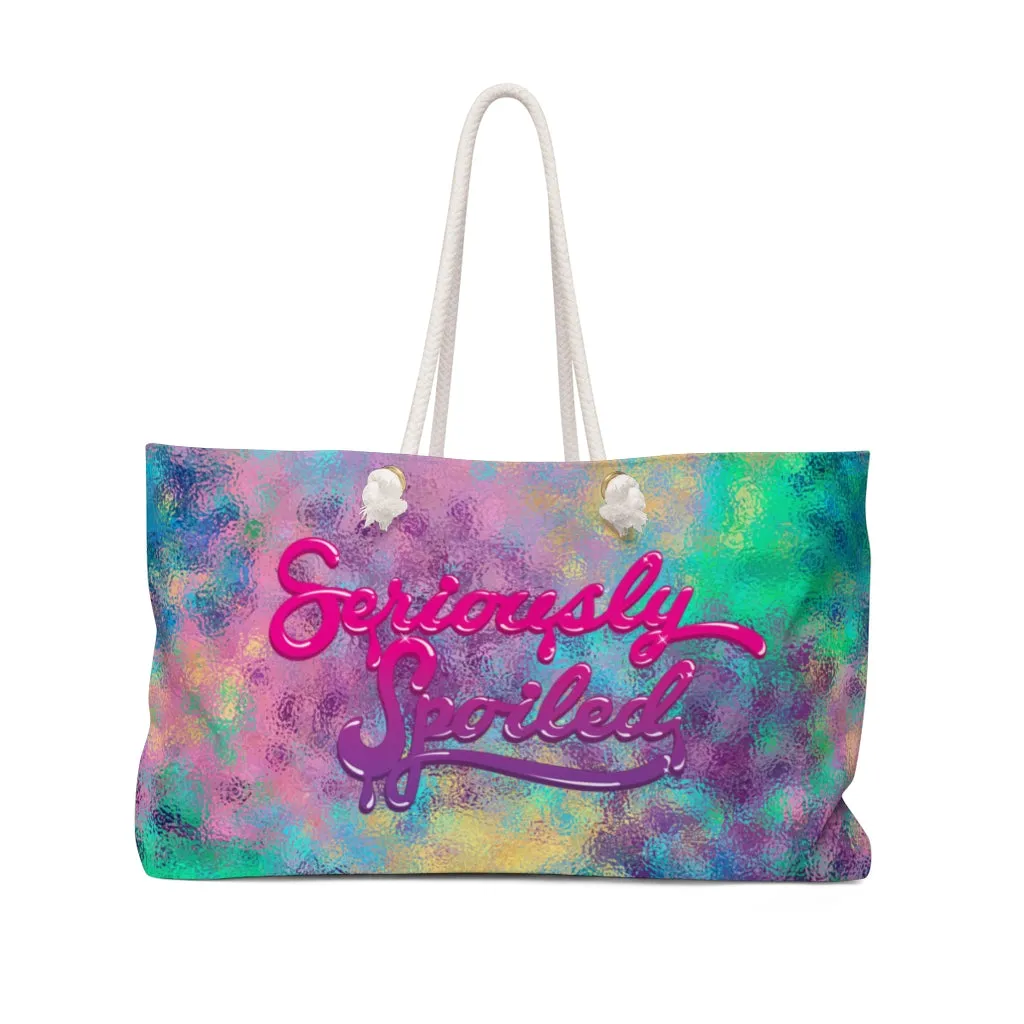 seriously spoiled Weekender Bag