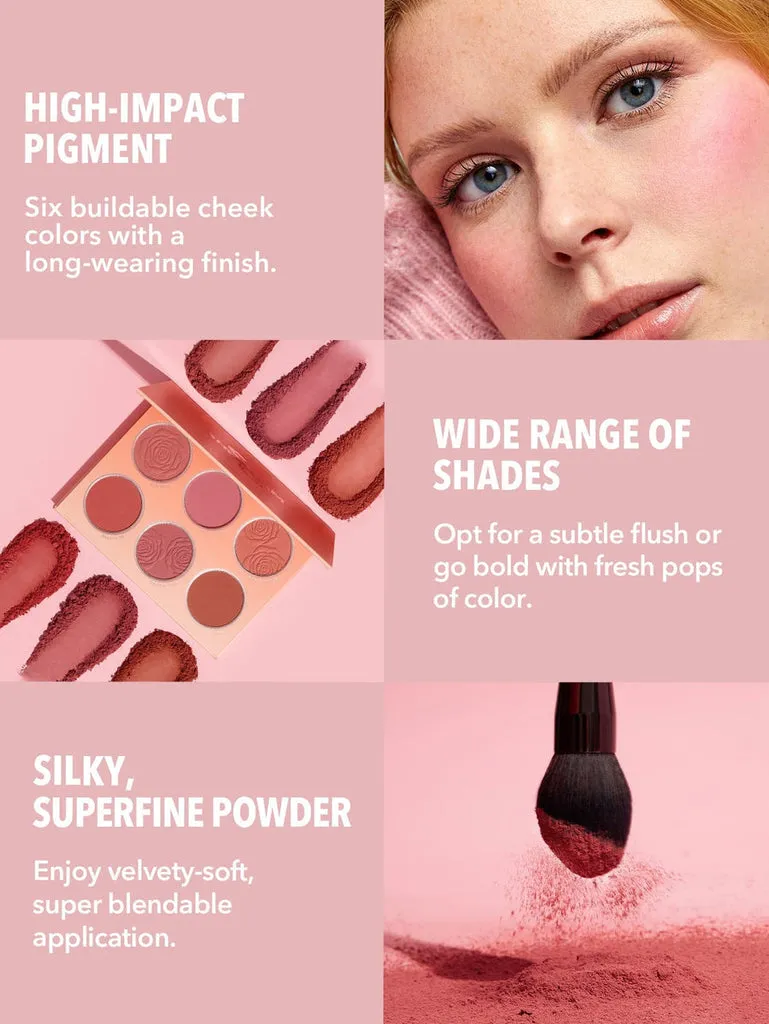 SHEGLAM FLORAL FLUSH BLUSH PALETTE