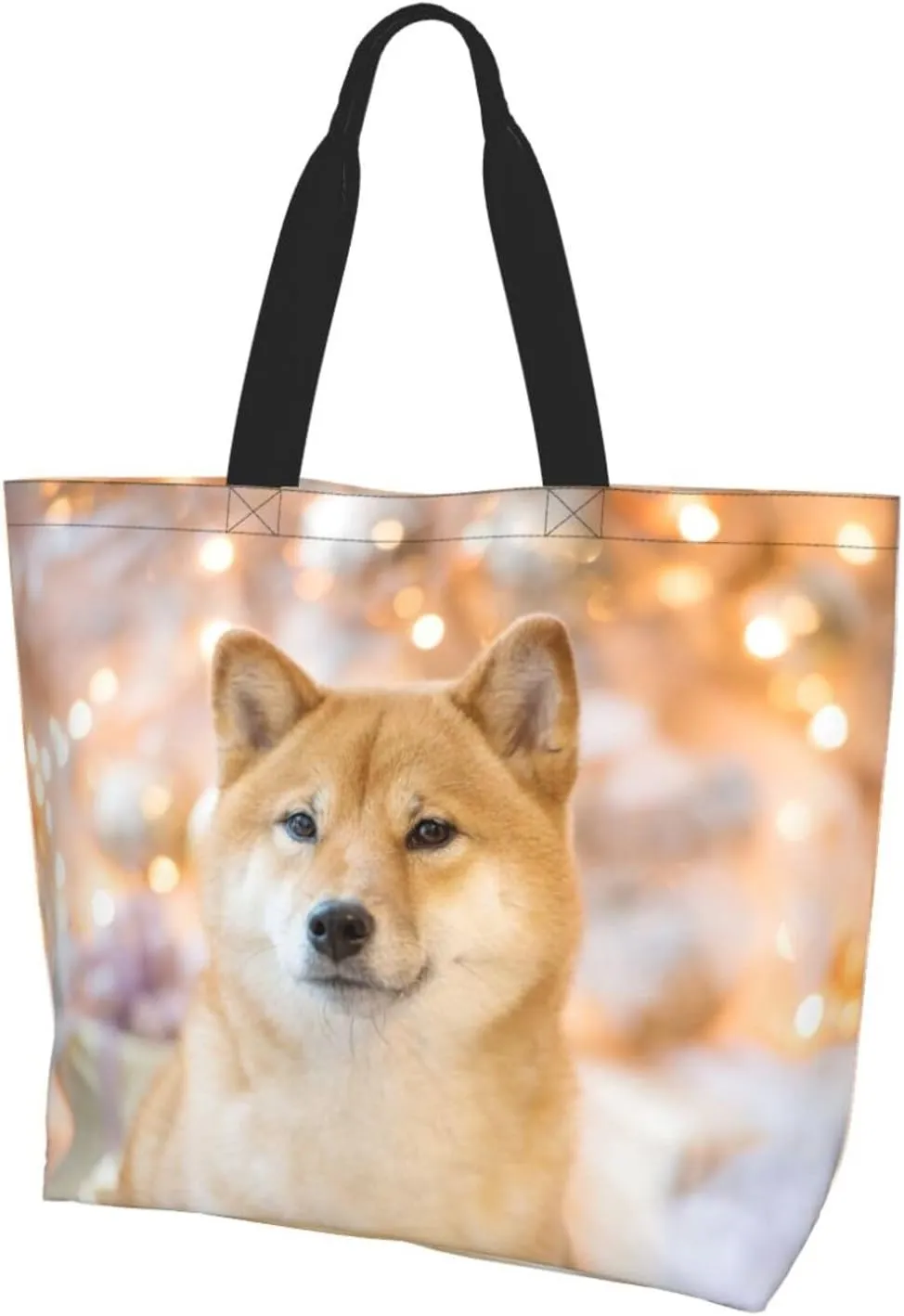 Shih Tzu Cute Shih Tsu Dog Mint Tote Bag Shopping Bag Portable Handbags Tote Shoulder Bucket Bags for Women