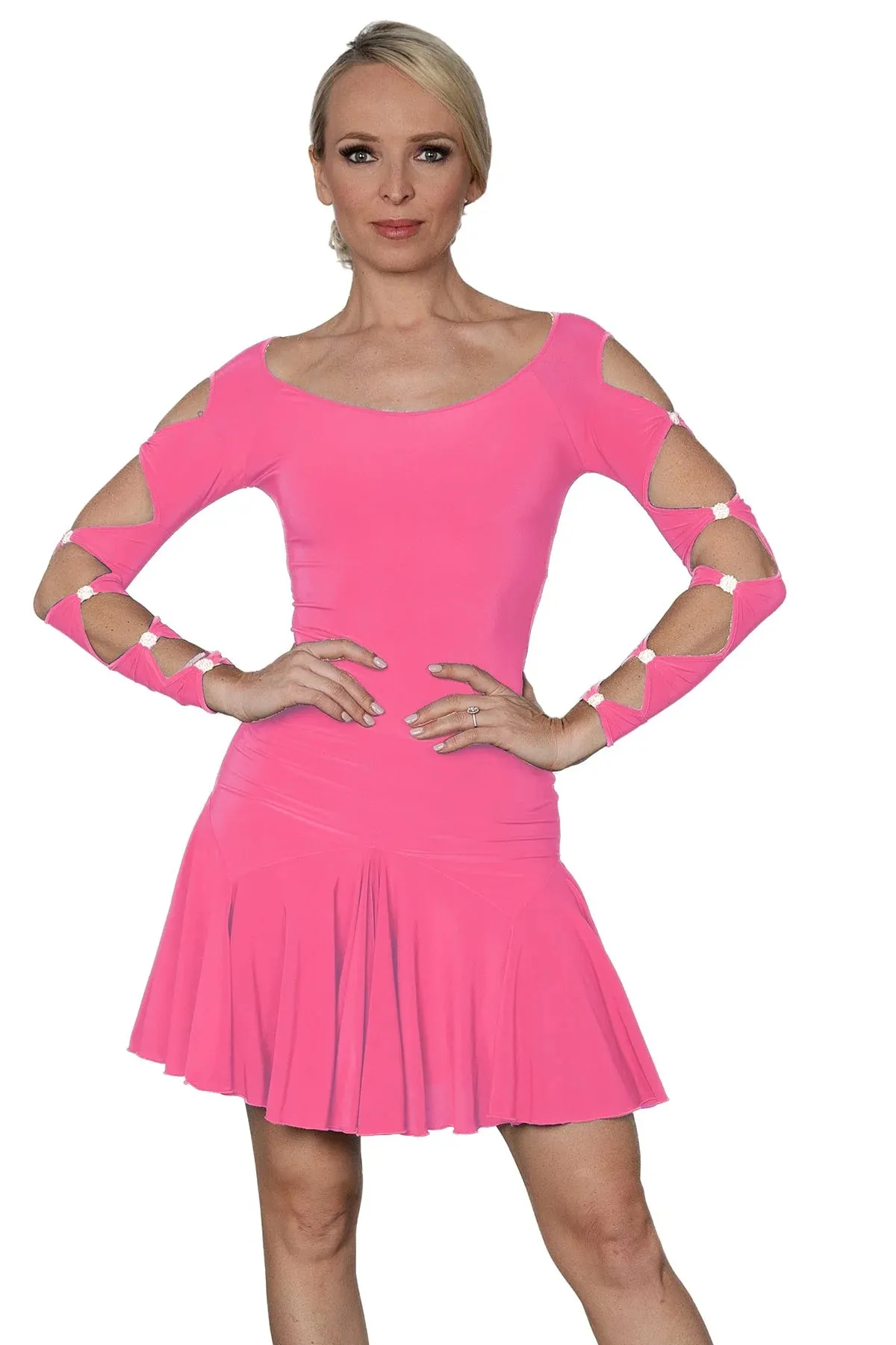 Short Lattice Dress