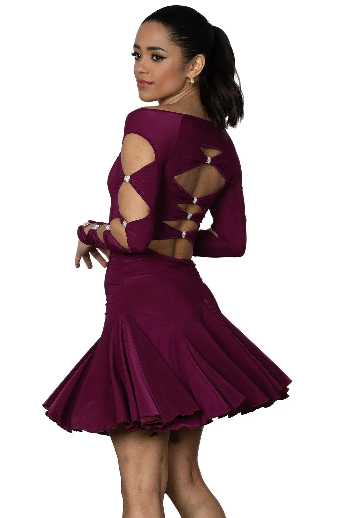 Short Lattice Dress