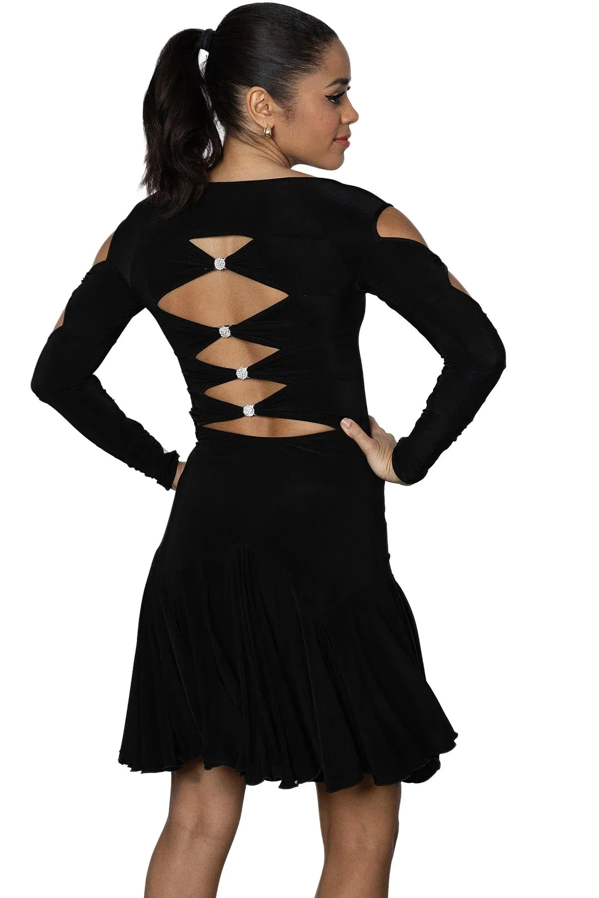 Short Lattice Dress