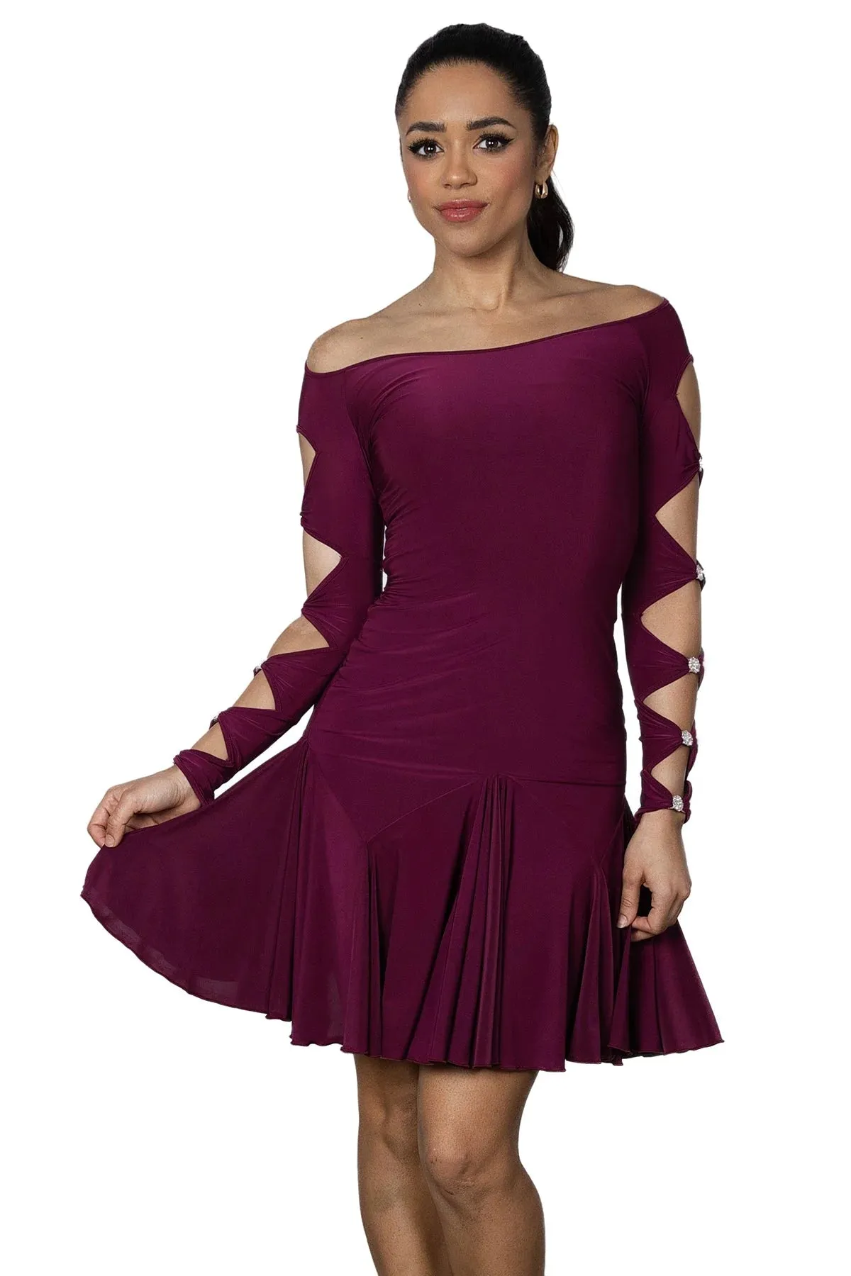 Short Lattice Dress