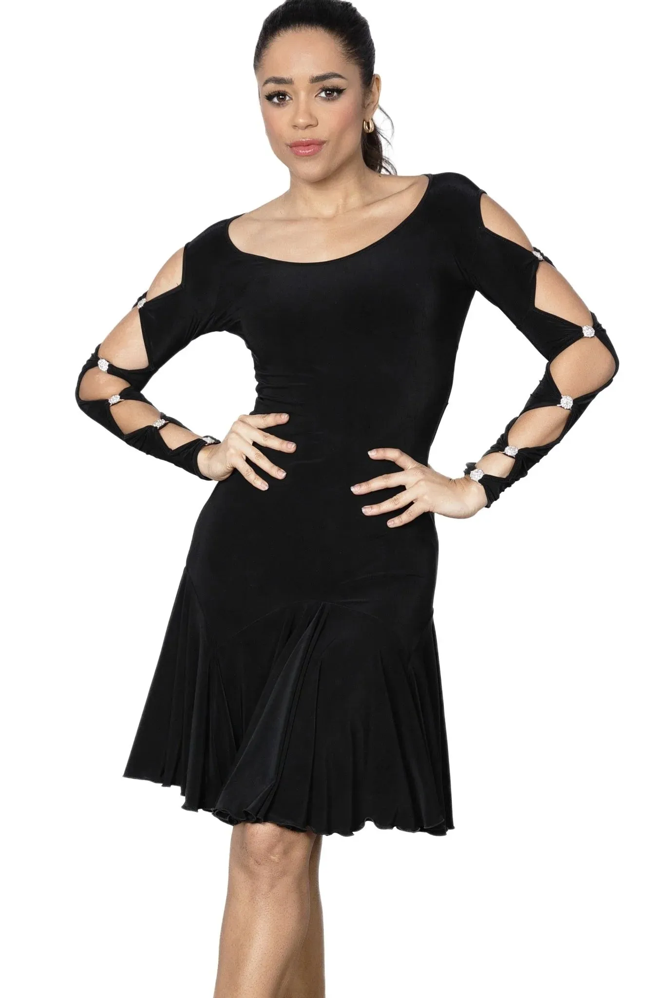 Short Lattice Dress