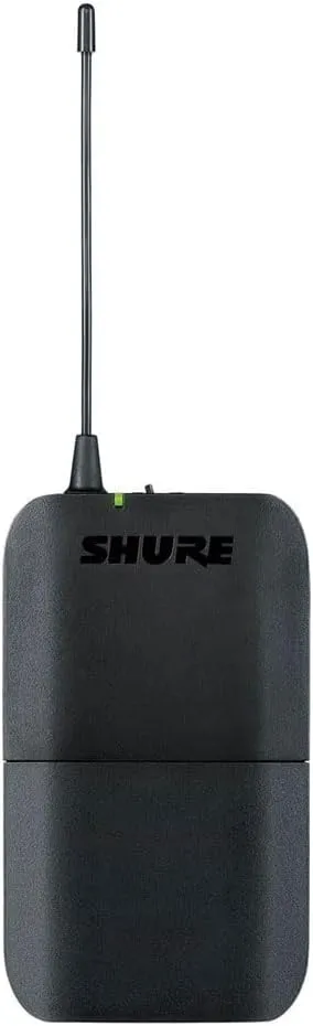 Shure BLX14R UHF Wireless System for Guitar and Bass - 14-Hour Battery Life, 300 ft Range, UHF | Includes 1/4" Jack Instrument Cable & Single Channel Rack Mount Receiver | J11 Band (BLX14R-J11)