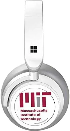 Skinit Decal Audio Skin Compatible with Surface Headphones - Officially Licensed Massachusetts Institute of Technology MIT Logo Design