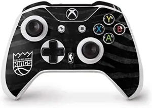 Skinit Decal Gaming Skin Compatible with Xbox One S Controller - Officially Licensed NBA Sacramento Kings Animal Print Design