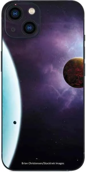 Skinit Decal Phone Skin Compatible with iPhone 15 - Officially Licensed StockTrek Two Planets Born from The Same Star Design