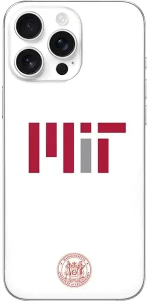 Skinit Decal Phone Skin Compatible with iPhone 16 Pro Max - Officially Licensed Massachusetts Institute of Technology MIT Seal Design