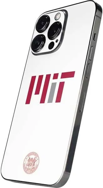 Skinit Decal Phone Skin Compatible with iPhone 16 Pro Max - Officially Licensed Massachusetts Institute of Technology MIT Seal Design
