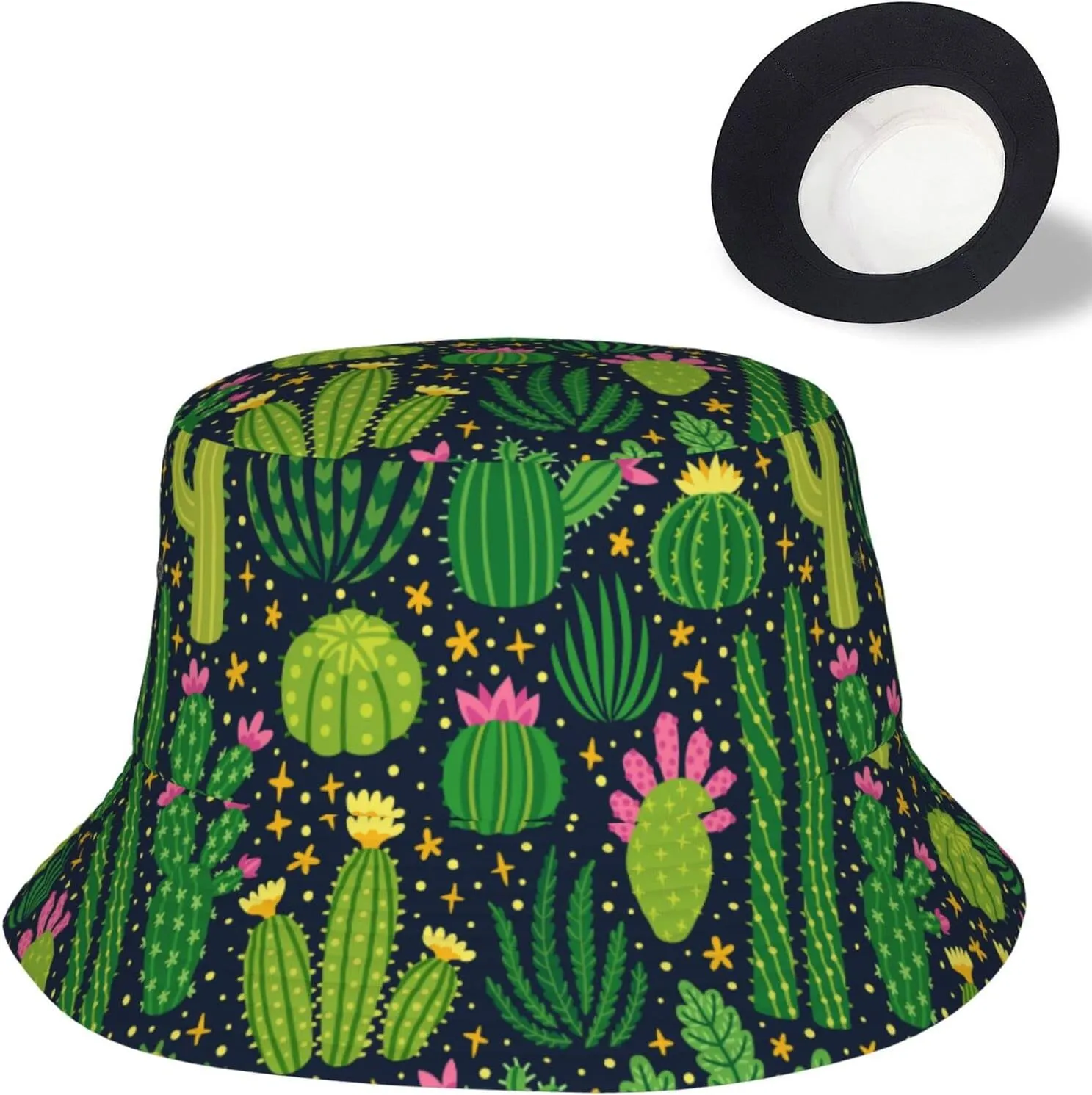Skull Bucket Hats for Women Summer Sun Beach Travel Outdoor Fishing Cap Men Bucket Hat