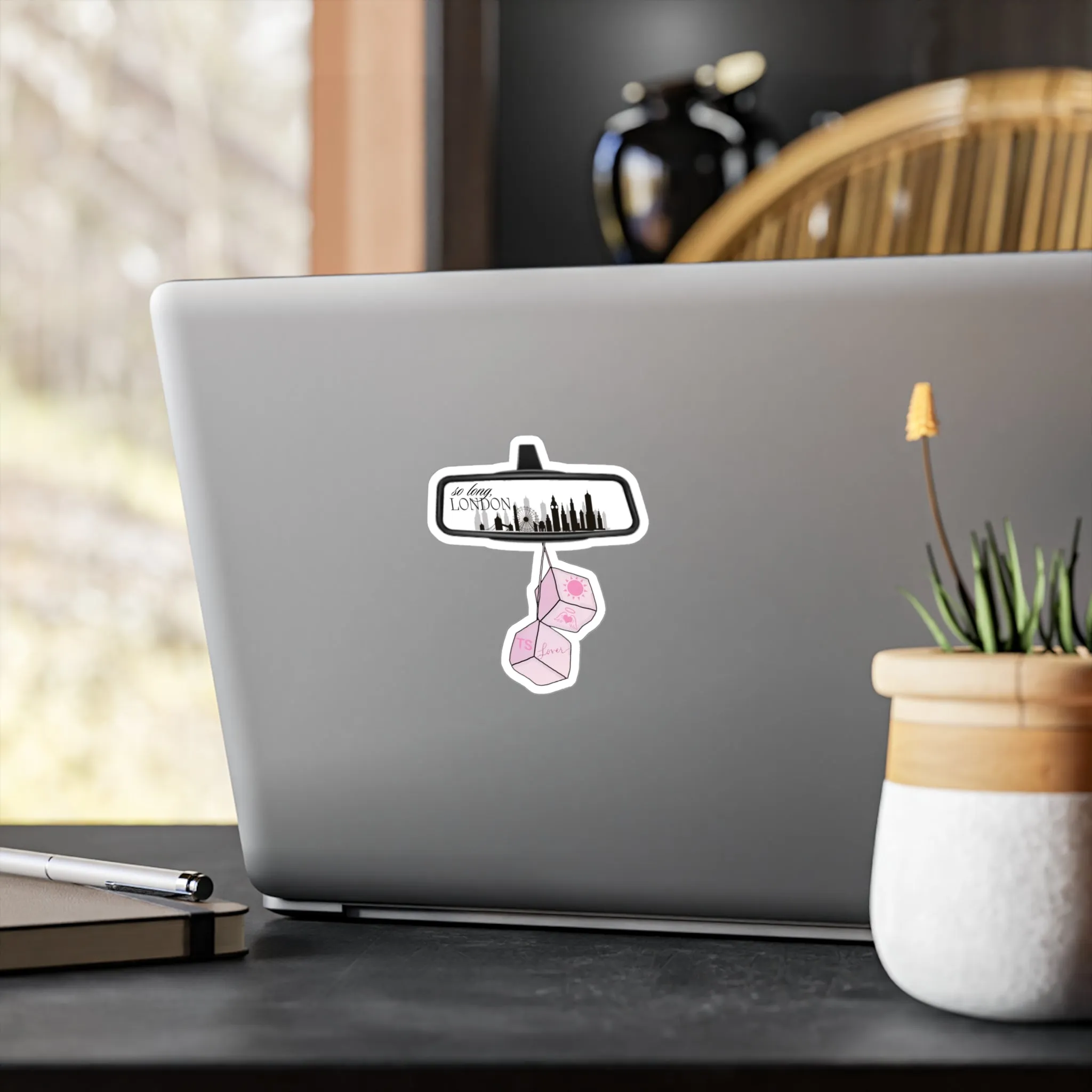 So long, London - Rear View Lover Dice - Vinyl Sticker