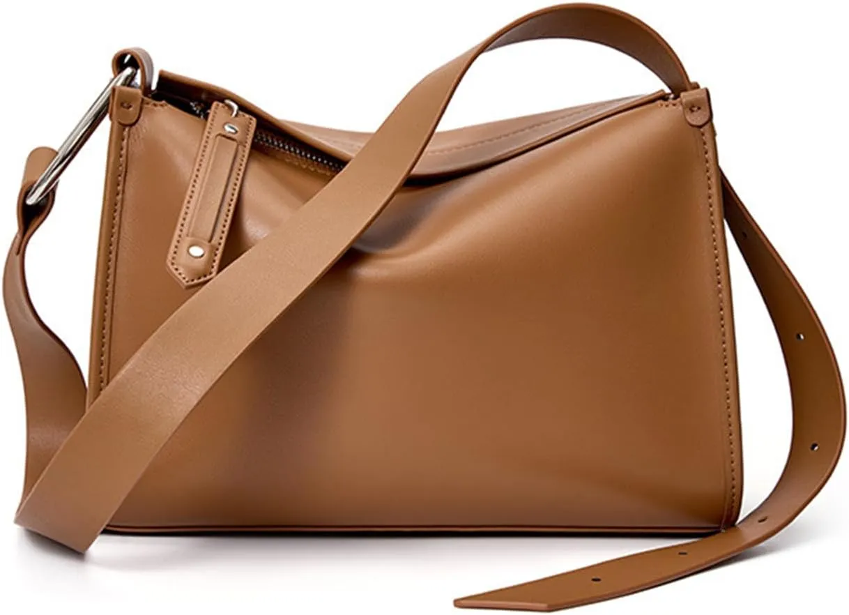 Soft Leather Tote Bag for Women, Ladies Bucket Purse, Large Capacity Shoulder Handbag, Designer Hobo Bags