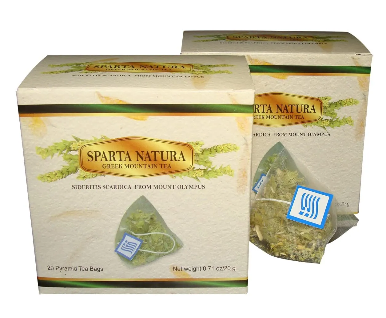 Sparta Natura Organic Greek Mountain Tea, Pyramid Tea Bags, Authentic, Quick and Easy (2)