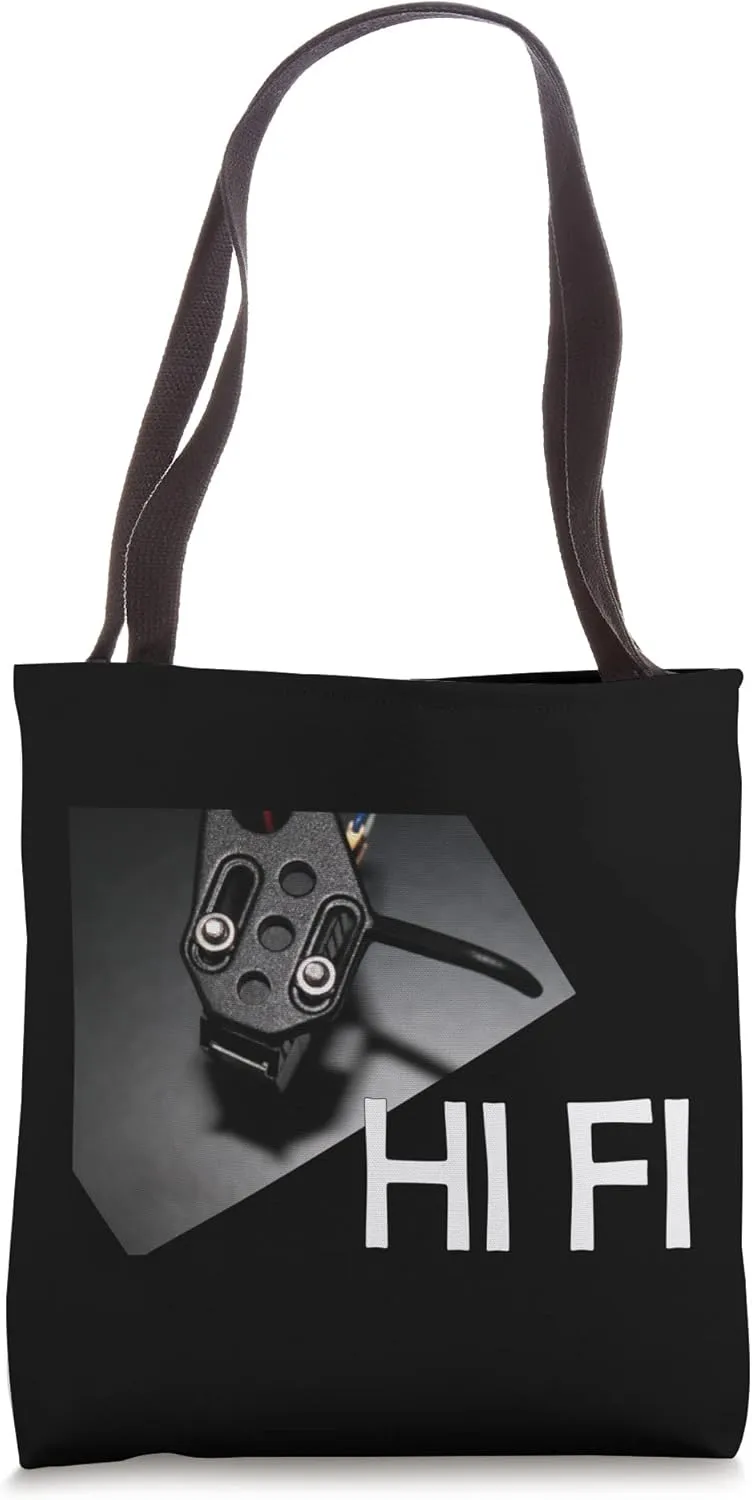 SPINNING 33 & 45RPM ON VINYL RECORD, MUSIC OF LEGENDS Tote Bag