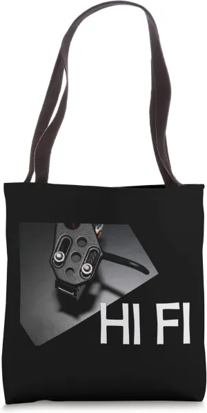 SPINNING 33 & 45RPM ON VINYL RECORD, MUSIC OF LEGENDS Tote Bag