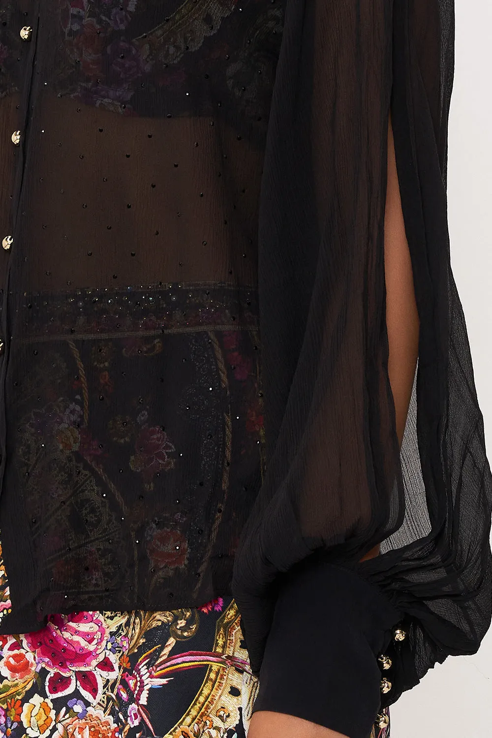SPLIT SLEEVE BLOUSE DANCE WITH DUENDE