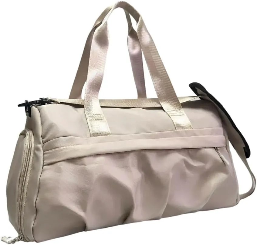 Sports Gym Bag with Shoes Compartment and Dry Wet Separated Pocket Large-capacity Travel Storage Bag