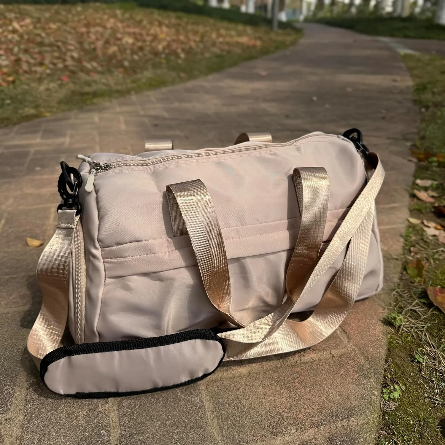 Sports Gym Bag with Shoes Compartment and Dry Wet Separated Pocket Large-capacity Travel Storage Bag